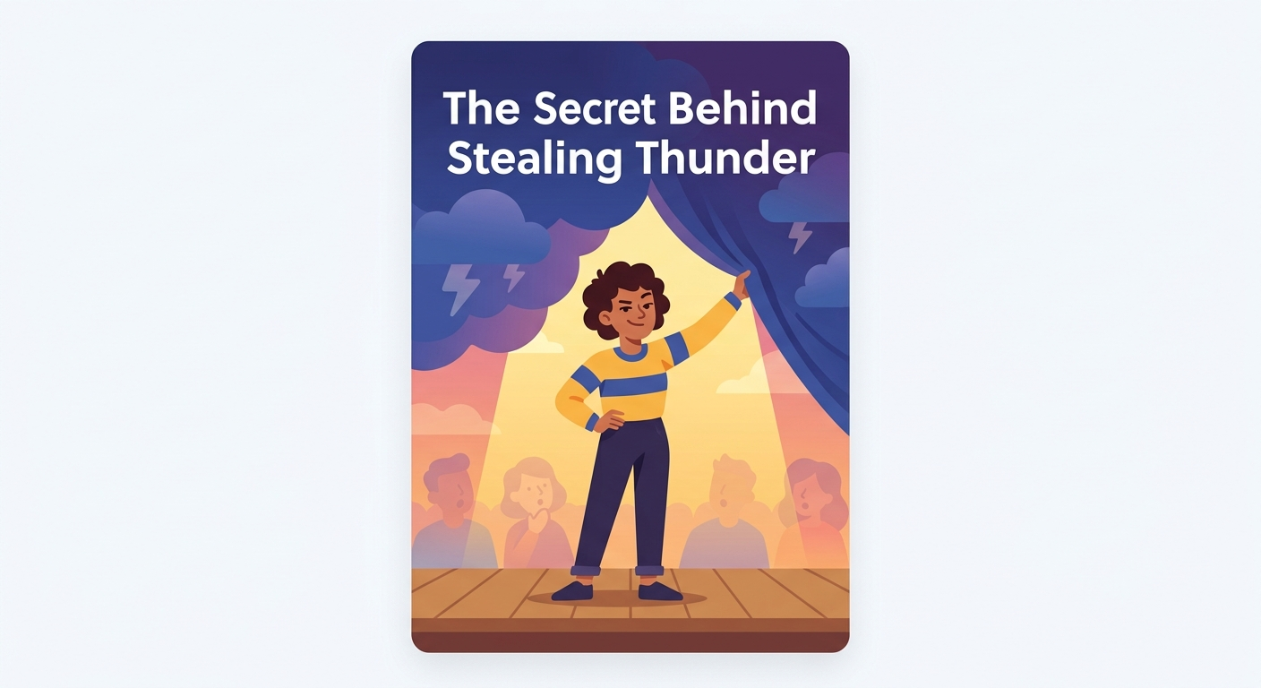 To Steal Someone’s Thunder